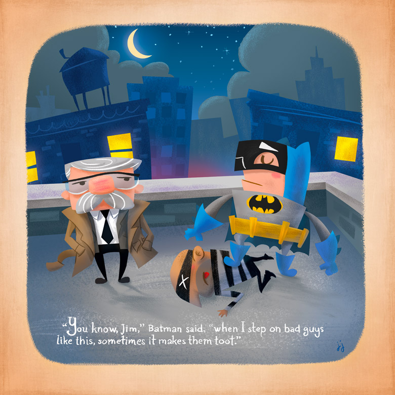gotham stinks print